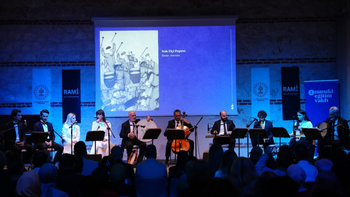 Rami Kütüphanesi'nde musikiyle iki asırlık yolculuk