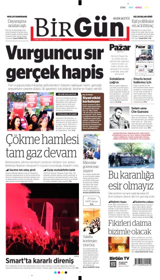 BirGün Gazetesi 12 Ekim 2026 Manşeti