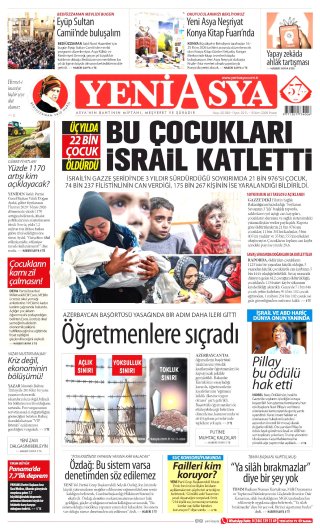 Yeni Asya Gazetesi 12 Ekim 2026 Manşeti