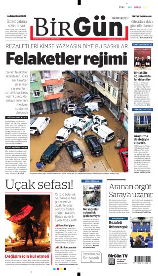 BirGün Gazetesi 17 Ekim 2026 Manşeti