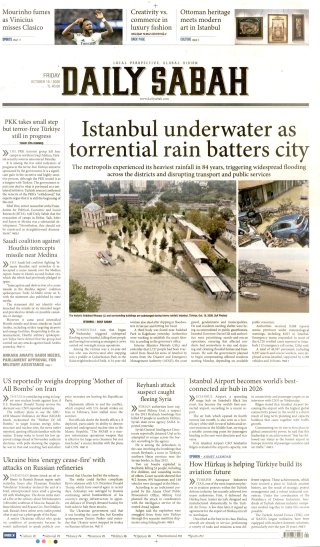 Daily Sabah Gazetesi 17 Ekim 2026 Manşeti