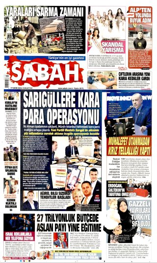 Sabah Gazetesi 18 Ekim 2026 Manşeti