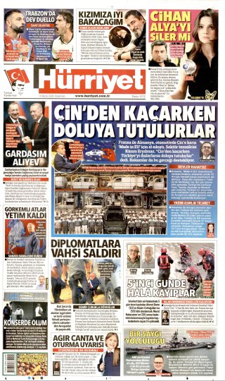 Hürriyet Gazetesi 20 Ekim 2026 Manşeti