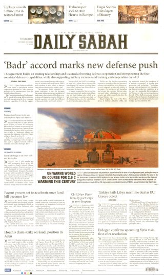 Daily Sabah Gazetesi 23 Ekim 2026 Manşeti