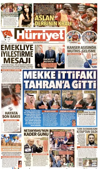 Hürriyet Gazetesi 28 Ekim 2026 Manşeti